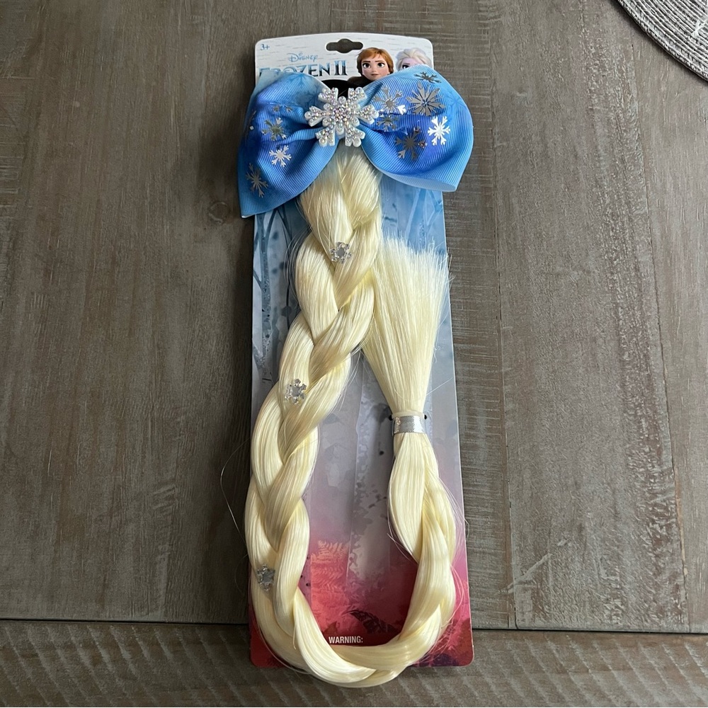 DISNEY FROZEN II ELSA FAUX HAIR NEW
